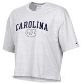 Women's Carolina Light Gray Cropped Top
